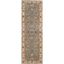 Regal Elegance Hand-Tufted Wool Runner Rug in Blue and Beige