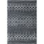 Amsterdam Dark Grey and Light Grey Geometric Area Rug