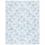 Handcrafted Abstract Blue Wool 8' x 10' Tufted Area Rug