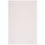 Hampton Light Pink Rectangular Wool and Synthetic Area Rug