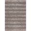 Handwoven Black and Ivory Wool-Cotton Blend Beach House Rug - 3x5 Feet