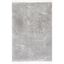 Gray 4' x 6' Braided Tasseled Shag Area Rug