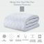 Queen Size White Down Alternative Mattress Protector