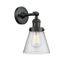 Matte Black Brass Dimmable 10" Wall Sconce