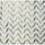 Ivory Grey Woolen Splendor 7' x 7' Square Tufted Rug