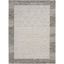 Modern Abstract Shimmer Grey Black Synthetic Rug - 7'10" x 9'10"