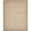 Hand-Tufted Rustic Beige Multi Wool 8' x 10' Area Rug