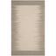 Beige and Light Green Handwoven Wool Kilim Rug