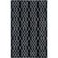 Hand-Tufted Classic Elegance Black Wool 4' x 6' Area Rug