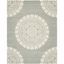 Bella Gray and Ivory Hand-Tufted Wool Area Rug