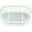 Matte White Stainless Steel 5" Flush Mount Ceiling Light