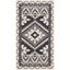 Gray and Beige Geometric Indoor/Outdoor Area Rug, 2' x 3'7"