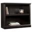 Estate Black Adjustable 2-Shelf Bookcase in Engineered Wood