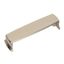 Polished Nickel Modern Cabinet Cup Pull with Mounting Hardware