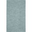 Positano Aqua Solid 3' x 5' Easy-Care Outdoor Area Rug