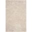 Ivory 3' x 5' Handmade Tufted Shag Area Rug