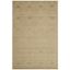 Sand Geometric Hand-Knotted Wool 8' x 10' Area Rug