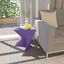 Vibrant Purple Triangular Versatile Side Table