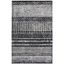 Elegant Noir Hand-Tufted Wool & Viscose 8' x 10' Area Rug