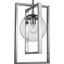 Atwell 8'' Brushed Nickel Luxe Globe Pendant with Clear Glass Shade