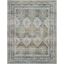 Handmade Blue Diamond 4' x 6' Stain-resistant Rug