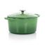 Pistachio Green Enameled Cast Iron Dutch Oven with Lid, 5 Quarts