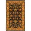 Elegant Heritage Charcoal and Gold 3' x 5' Hand-Tufted Wool Rug