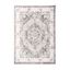 Bohemian Distressed Medallion 5' x 7' Gray Synthetic Area Rug