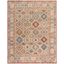 Samarkand Ivory Green 9' x 12' Hand-Knotted Wool Area Rug