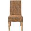 Sanibel High Back Brown Wood and Cane Side Chair