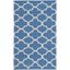 Ivory Cotton-Wool Blend Hand-Woven Flat Rug, 2'6" x 4'