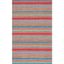 Nomadic Charm Handwoven Cotton Kilim Rug - Blue 3' x 5'