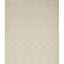 Cream Diamond Flatwoven Synthetic 9' x 12' Area Rug