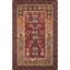 Arlington Nomadic Red Wool 5' x 8' Hand-Tufted Area Rug