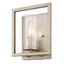 Marco Contemporary 7" Bronze Wall Sconce with Clear Glass