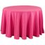 Bright Pink Square Fabric Everyday Tablecloth