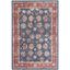 Ivory Hand-Knotted Square Synthetic Easy Care Rug