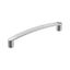 Polished Chrome 5-1/16 Inch Modern Arch Cabinet Pull