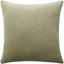 Green Velvet Reversible 20" x 20" Indoor Throw Pillow