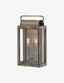 Burnished Bronze 2-Light Outdoor Lantern Sconce