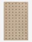 Natural Hand-Tufted Wool and Viscose Rectangular Rug 5' x 8'