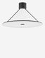 Forrest Soft Black Linen Shade 2-Light Semi Flush Mount