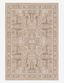 Gray and Beige 8' x 10' Wool and Synthetic Rug