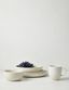 Pacifica Vanilla White 5-Piece Stoneware Dinnerware Set