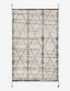 Modern Geometric Gray 2' x 3' Hand-Knotted Synthetic Area Rug