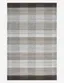 Elysian Gray 8' x 10' Handwoven Wool Blend Easy-Care Rug