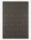 Baja Charcoal Diamond 2'3" x 4'6" Synthetic Rectangular Rug