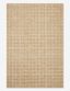 Straw & Ivory Hand-Tufted Wool Blend Modern Rug 3'6" x 5'6"