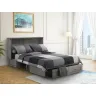 Night & Day Furniture Alpine Queen Size Murphy Bed Cabinet With Storage & Charging Ports