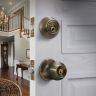 Complete Entry Knob Set with Single Cylinder Deadbolt